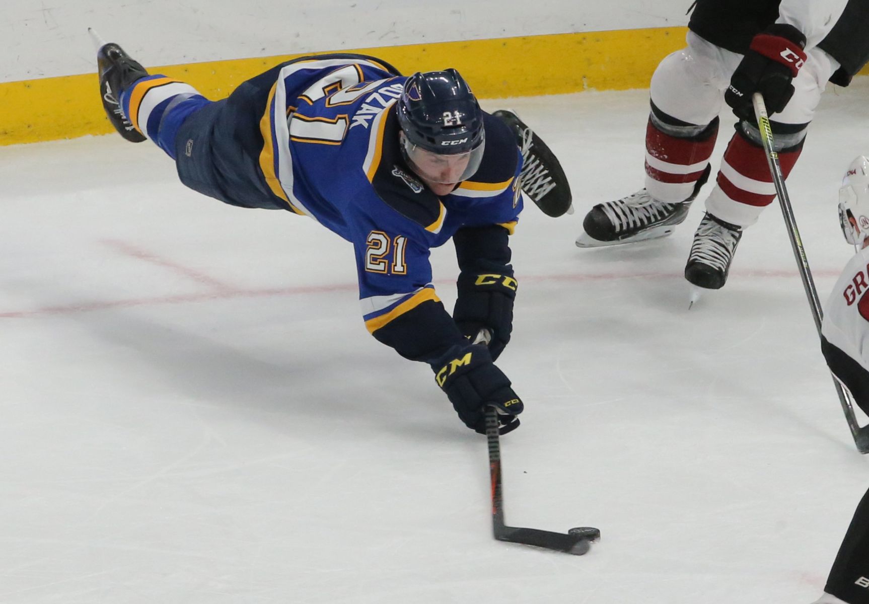 The Blues take on the Coyotes at Enterprise